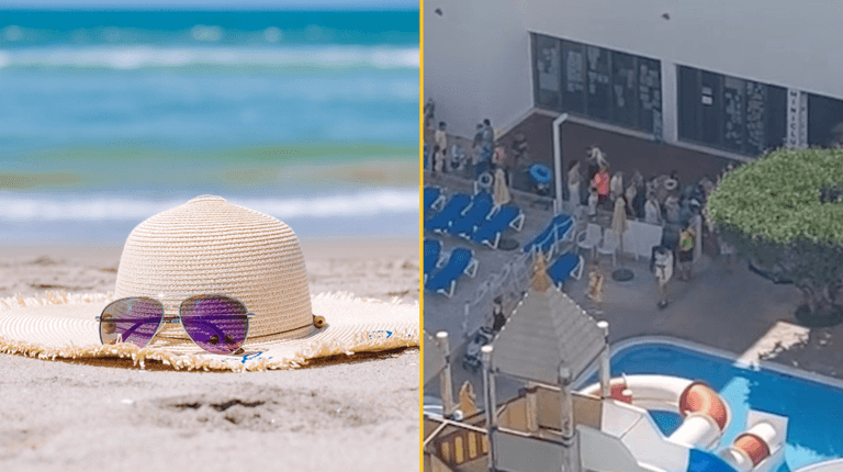 Video shows Benidorm ‘mad sunbed dash’ where every lounger is taken three minutes after pool opens Video shows Benidorm ‘mad sunbed dash’ where every lounger is taken three minutes after pool opens