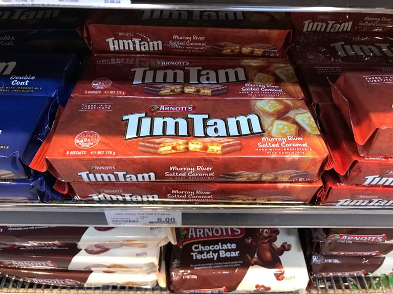 Tim Tams favourite has finally arrived on UK supermarket shelves Tim Tams favourite has finally arrived on UK supermarket shelves