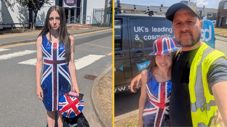 School issues statement after sending girl home for wearing Union Jack dress School issues statement after sending girl home for wearing Union Jack dress