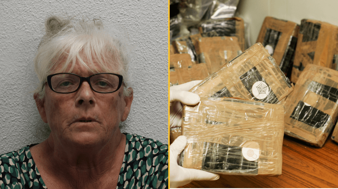 ‘Gangster granny’ jailed over £80,000,000 cocaine plot