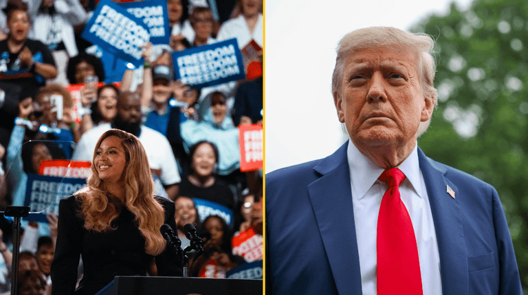 Donald Trump calls for Beyonce’s prosecution for supporting Kamala Harris Donald Trump calls for Beyonce’s prosecution for supporting Kamala Harris