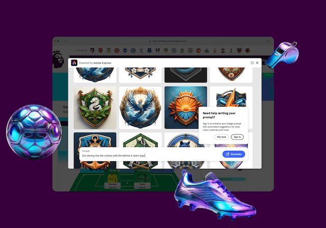 Calling all Fantasy Premier League managers – here’s how you can get your own personalised team badges Calling all Fantasy Premier League managers – here’s how you can get your own personalised team badges