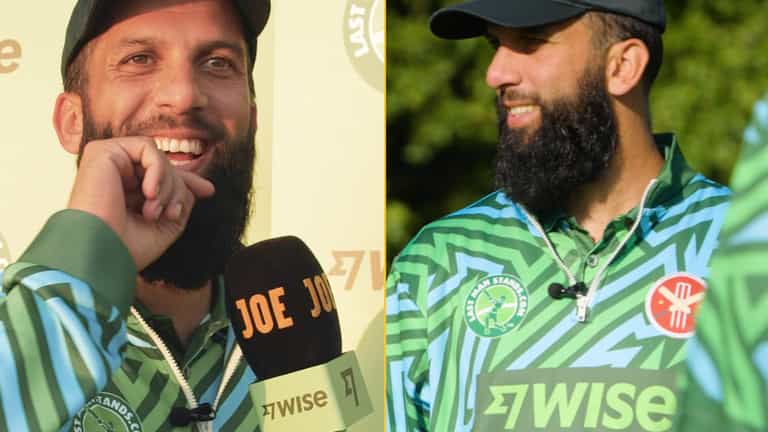 English cricket legend spotted playing with local team English cricket legend spotted playing with local team