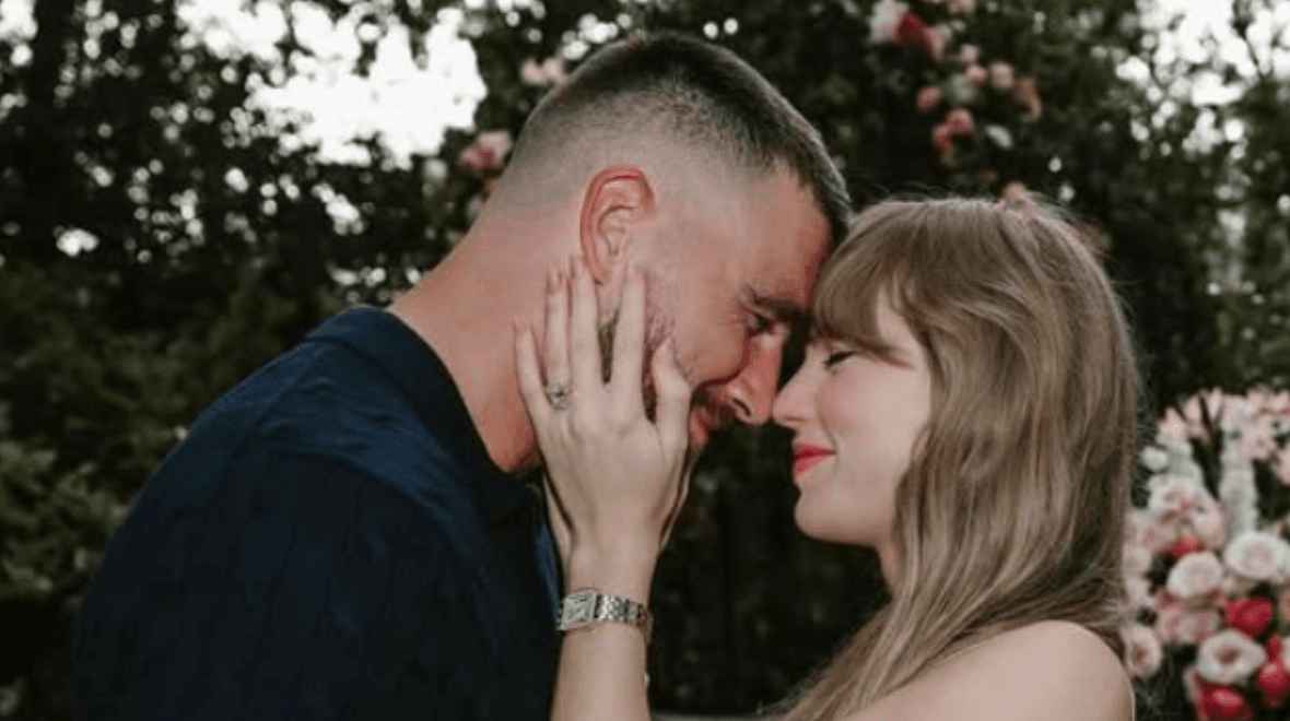 Taylor Swift and Travis Kelce announce their engagement