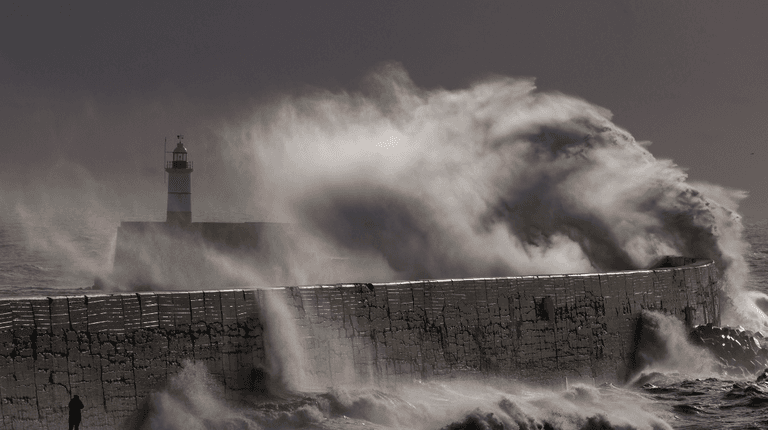 Amber ‘danger to life’ warning issued for parts of the UK as Storm Floris nears Amber ‘danger to life’ warning issued for parts of the UK as Storm Floris nears