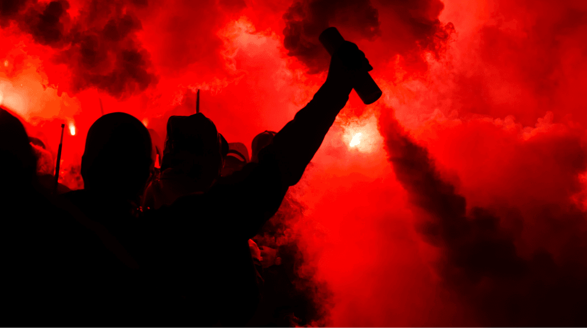 Football match abandoned over ‘barbaric’ fan violence as 100 spectators arrested