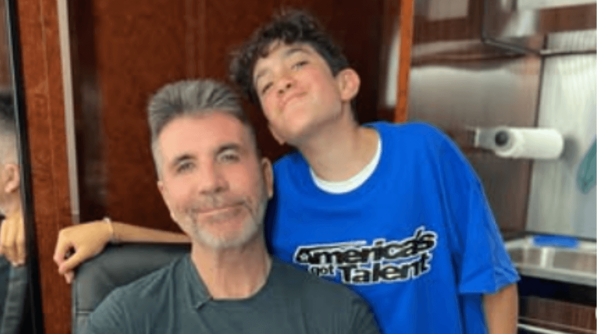 Simon Cowell shares rare picture with son and everyone is saying the same thing