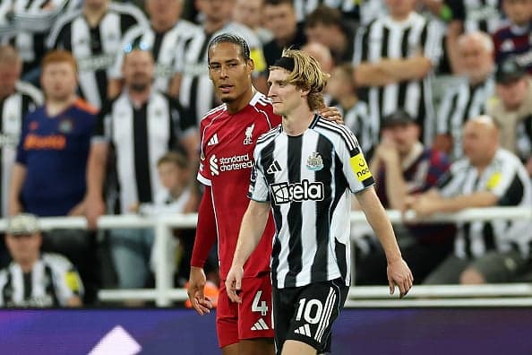 Anthony Gordon makes emotional statement after last night’s red card against Liverpool