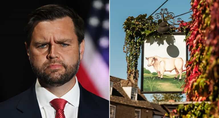 JD Vance turned away from Cotswolds pub following staff mutiny JD Vance turned away from Cotswolds pub following staff mutiny