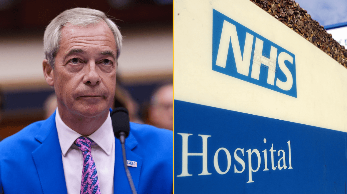Most Brits reject Nigel Farage’s plans and remain in favour of NHS system