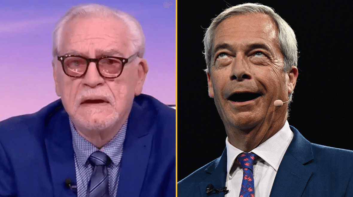 Brian Cox slams ‘bully’ Nigel Farage’ in scathing rant