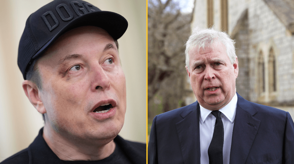 Elon Musk and Prince Andrew named in new Epstein files