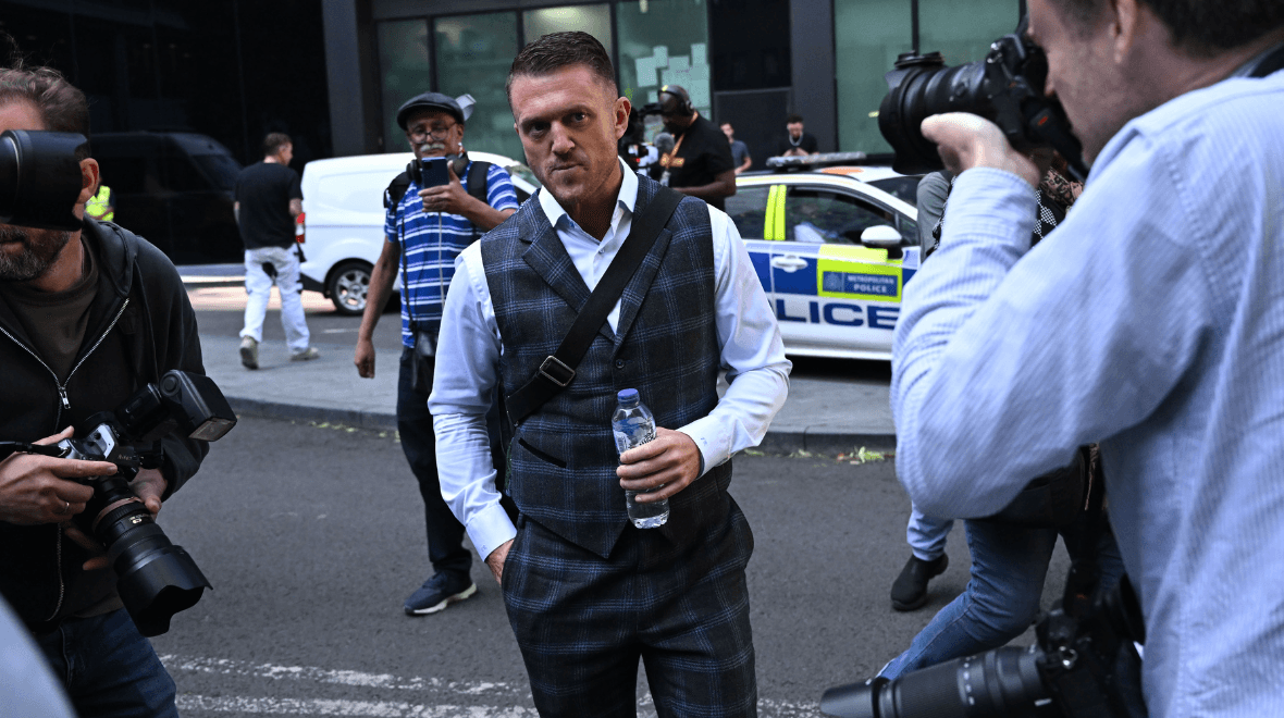 Police issue important update ahead of Tommy Robinson rally in London