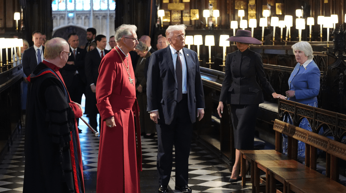 Donald Trump slammed for breaking royal protocol within seconds of meeting King Charles