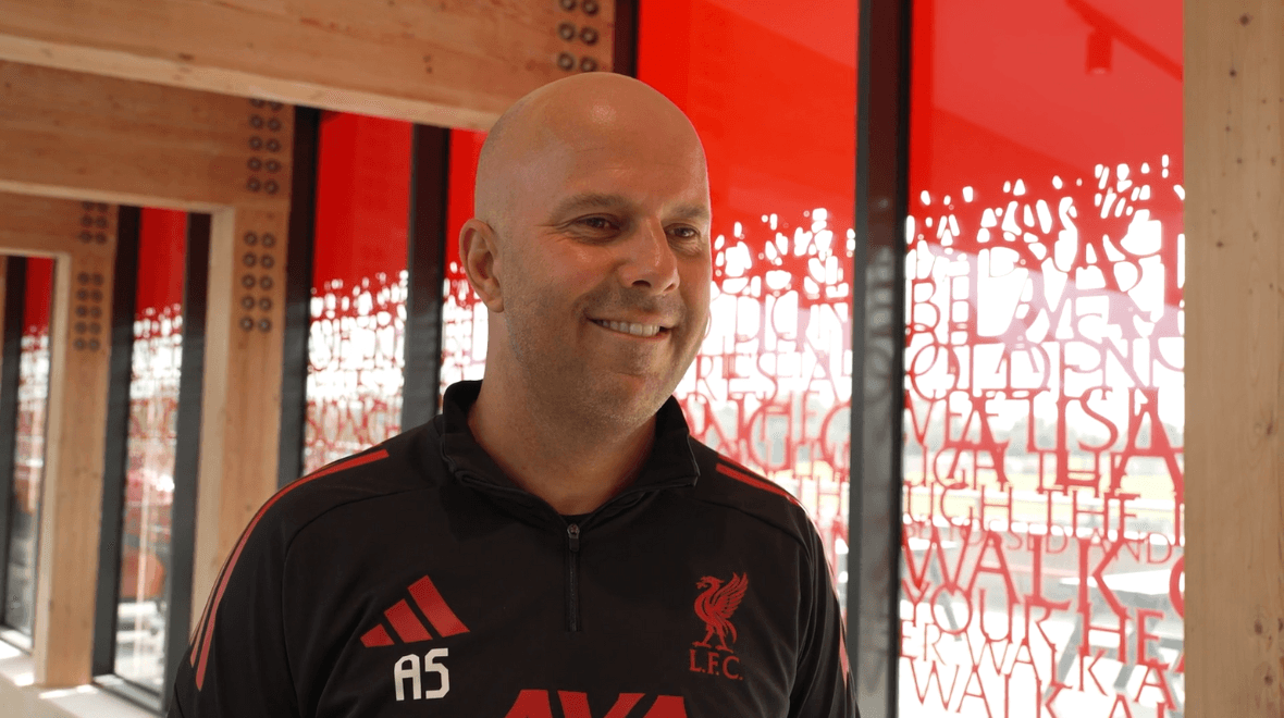 Arne Slot on winning Manager of the Month and memories of Alexander Isak in Holland