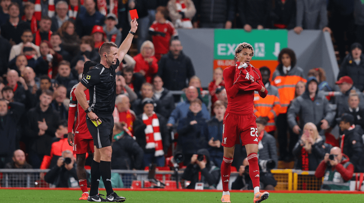 Hugo Ekitike set to receive major punishment from his own club after Liverpool red card