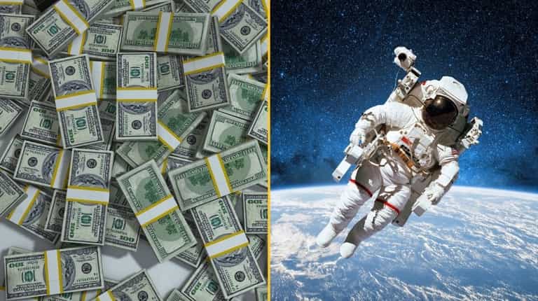 Woman scammed by man posing as stranded astronaut claiming he needed money to buy oxygen Woman scammed by man posing as stranded astronaut claiming he needed money to buy oxygen