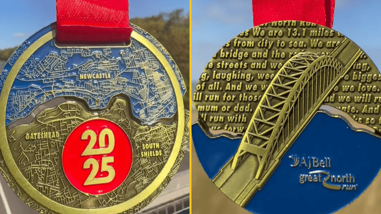 Great North Run organisers apologise after making major error on 2025 medal Great North Run organisers apologise after making major error on 2025 medal