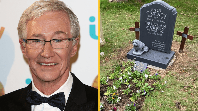 Paul O’Grady’s grave finally has a headstone two and a half years after his death Paul O’Grady’s grave finally has a headstone two and a half years after his death