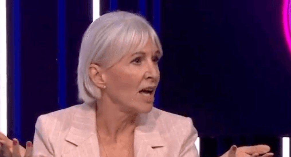 Question Time audience laugh at Nadine Dorries as she tries to explain Reform’s immigration plan
