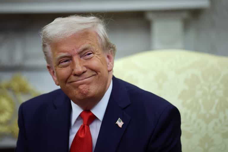 Donald Trump gets Covid-19 booster and flu jab despite health secretary vaccine scepticism Donald Trump gets Covid-19 booster and flu jab despite health secretary vaccine scepticism