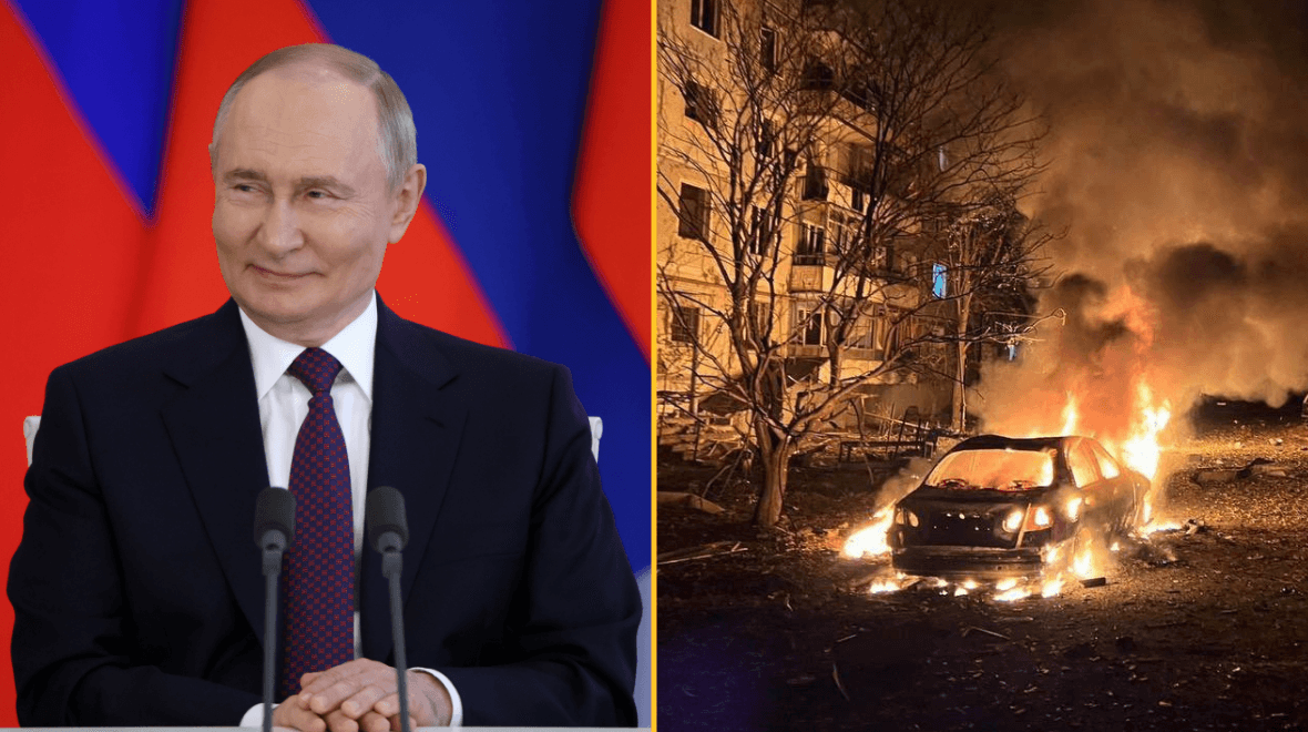 Five or more dead in Ukraine following Russian missile and drone strikes