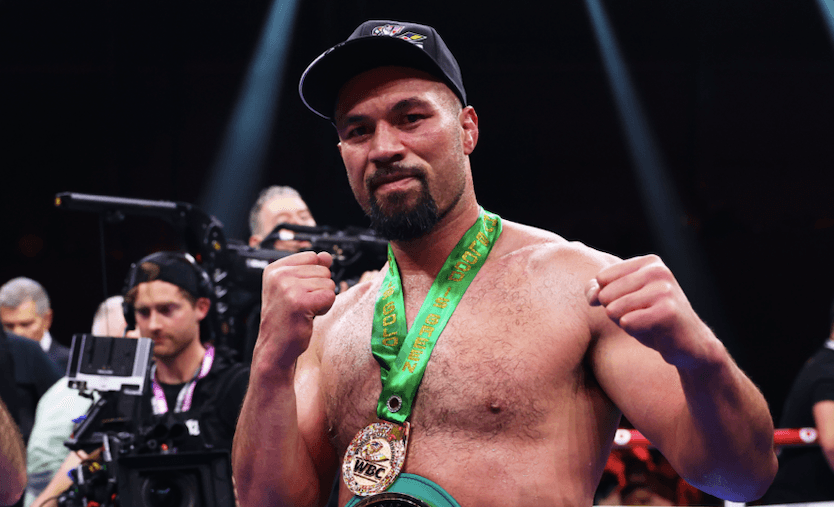 Joseph Parker breaks silence after testing positive for cocaine hours before last fight