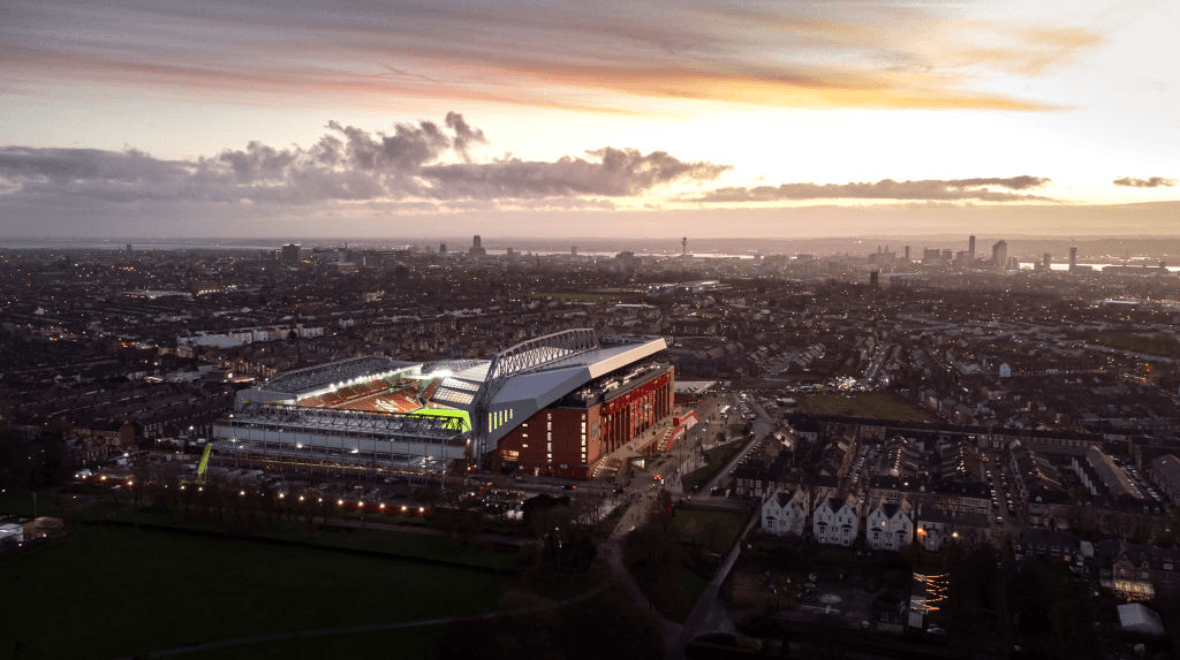 The bizarre reason why Anfield is banned from hosting Euro 2028 matches