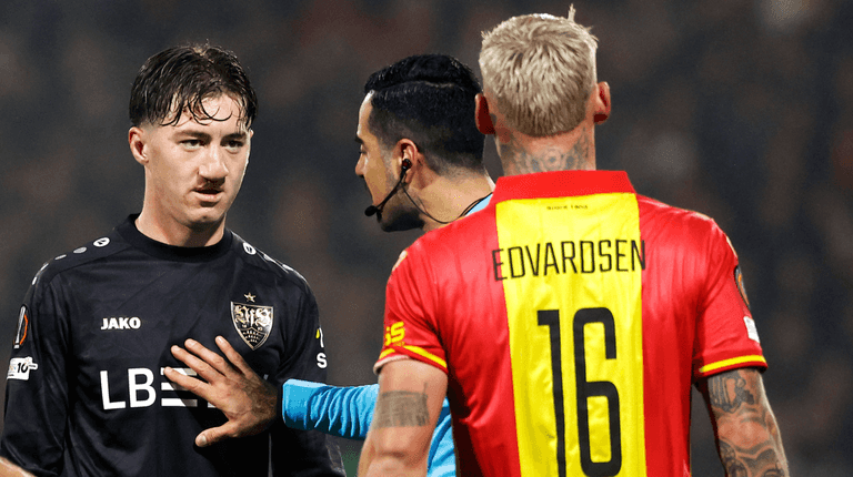Europa League player causes major fallout after gesture mocking Angelo Stiller appearance Europa League player causes major fallout after gesture mocking Angelo Stiller appearance