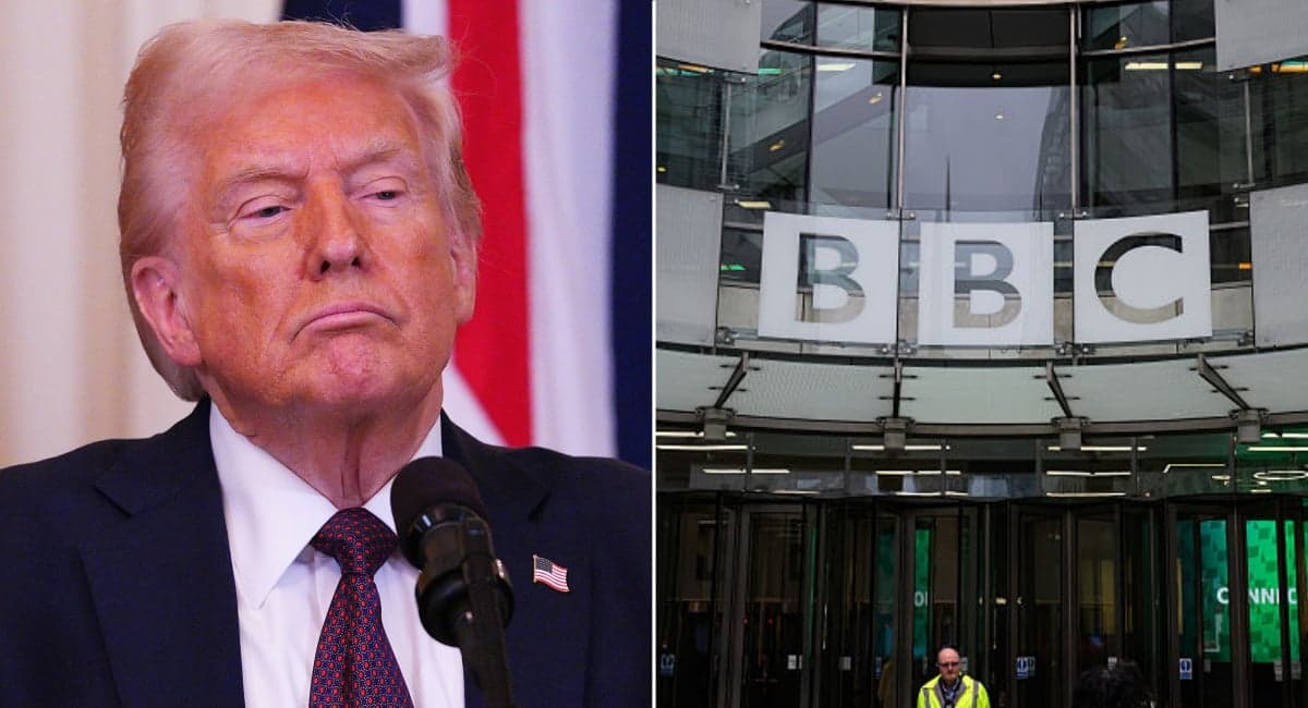 Trump’s legal letter to BBC was sent to wrong address and contained an embarrassing error