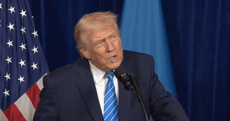 Trump delivers one of his stupidest lines ever during Zelensky press conference Trump delivers one of his stupidest lines ever during Zelensky press conference