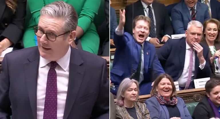Keir Starmer savages Reform with brutal joke at final PMQs of 2025 Keir Starmer savages Reform with brutal joke at final PMQs of 2025