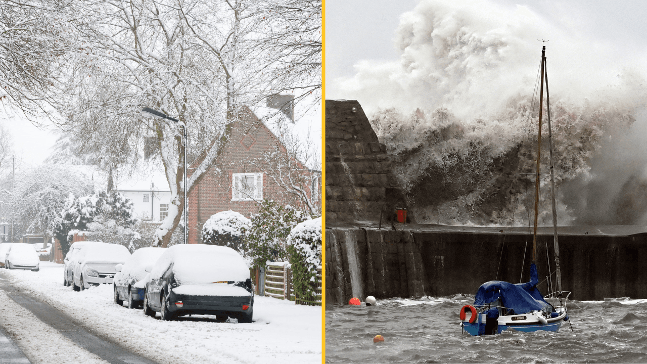 Rare red weather warning issued for parts of UK – see if your area is affected
