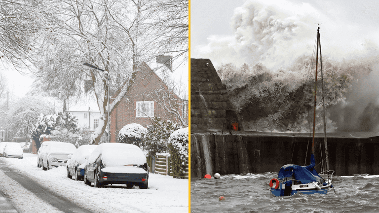 Rare red weather warning issued for parts of UK – see if your area is affected Rare red weather warning issued for parts of UK – see if your area is affected