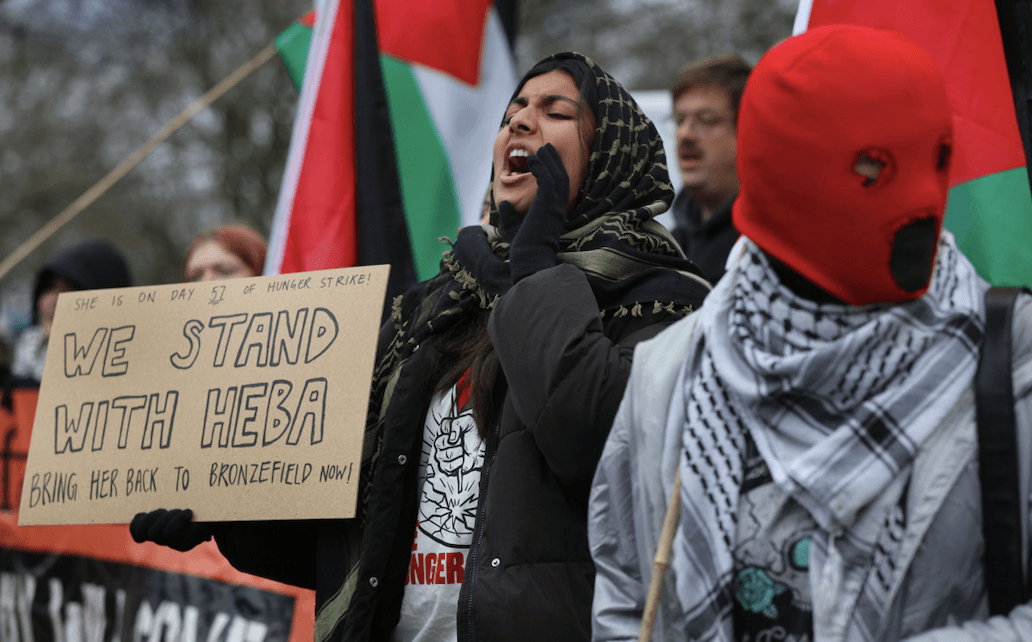 Hunger striker Heba Muraisi at risk of ‘imminent death’ on day 66 without food