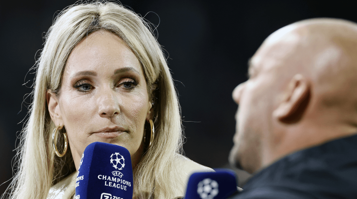 Dutch TV presenter says ex-Chelsea striker once ‘deliberately coughed in her face’
