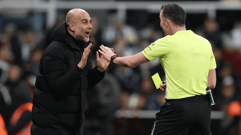 Pep Guardiola tears into VAR after disallowed Semenyo goal Pep Guardiola tears into VAR after disallowed Semenyo goal