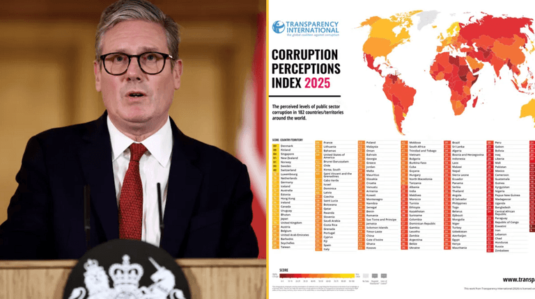 UK sinks to new low on corruption index UK sinks to new low on corruption index