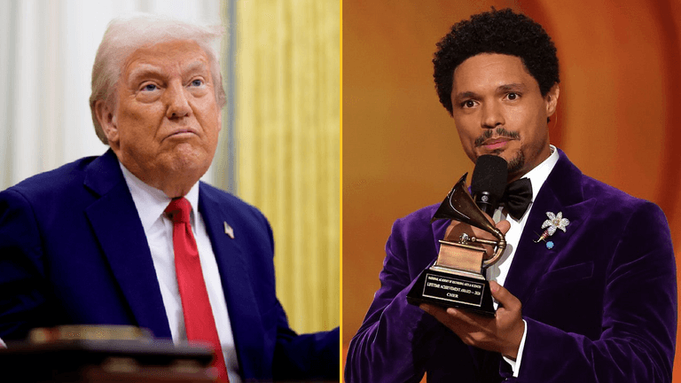 Donald Trump threatens to sue Trevor Noah after Epstein Island comments at Grammys Donald Trump threatens to sue Trevor Noah after Epstein Island comments at Grammys
