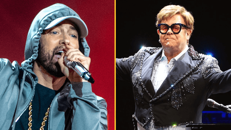 People are only just finding out about the wholesome friendship between Eminem and Elton John People are only just finding out about the wholesome friendship between Eminem and Elton John