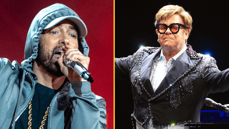 People are only just finding out about the wholesome friendship between Eminem and Elton John People are only just finding out about the wholesome friendship between Eminem and Elton John