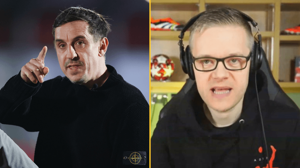 Gary Neville agrees deal to buy Mark Goldbridge’s YouTube channel
