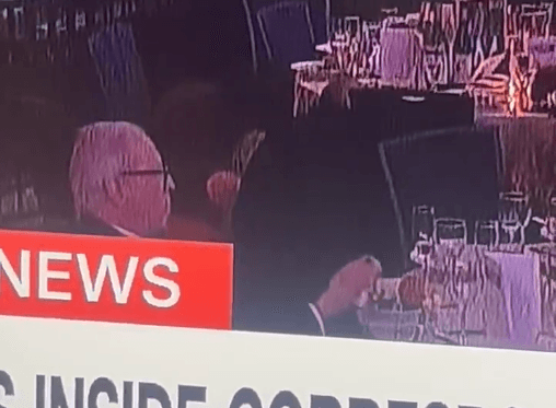 White House Correspondent’s Dinner attendee goes viral for not letting meal be interrupted by shooting