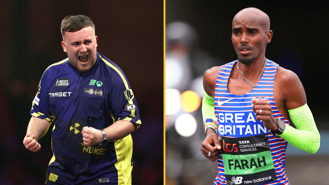 AI decides who would win in a race between Mo Farah and Luke Littler