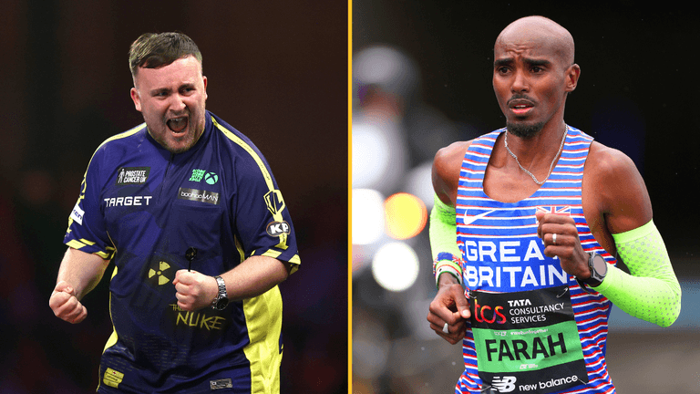AI decides who would win in a race between Mo Farah and Luke Littler AI decides who would win in a race between Mo Farah and Luke Littler