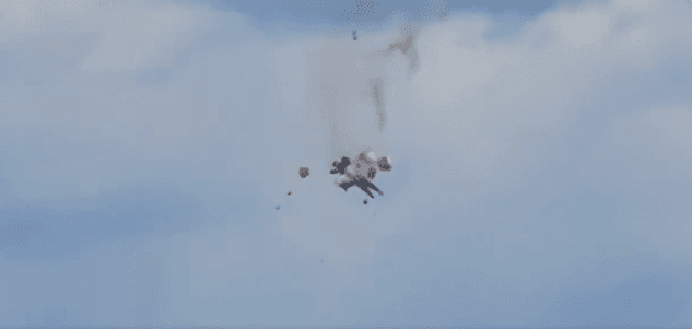 Watch: Moment two US fighter jets crash into each other at air show Watch: Moment two US fighter jets crash into each other at air show