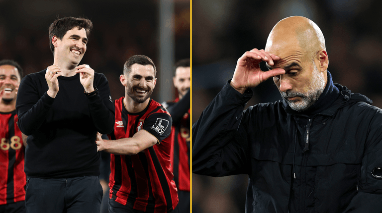 Bournemouth aim subtle dig at Man City seconds after title-deciding draw Bournemouth aim subtle dig at Man City seconds after title-deciding draw