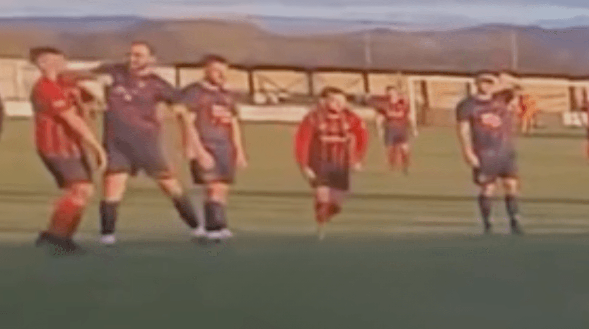 Footballer avoids jail time for shocking elbow on opponent that went viral