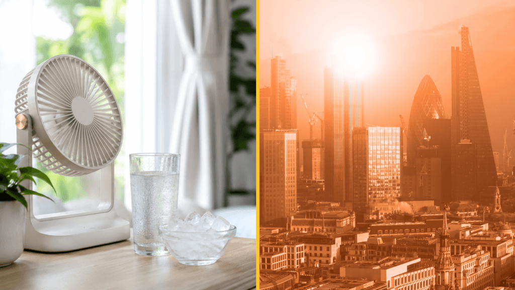 Debate rages over the best way to keep a room cool in a heatwave
