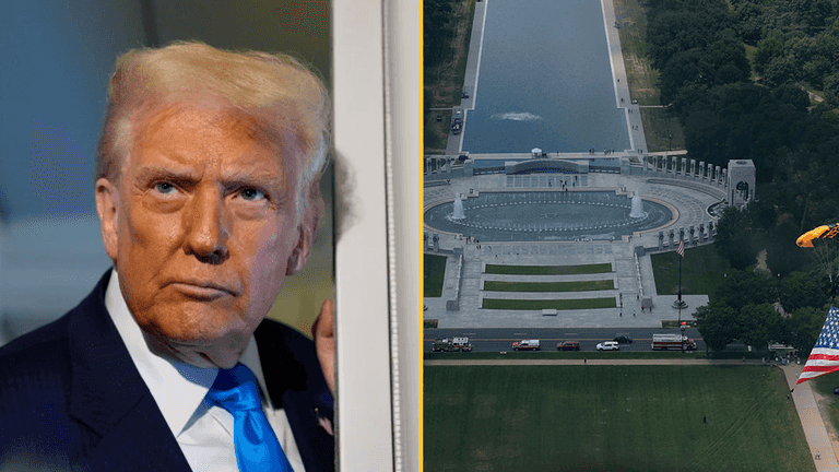 Mysterious ’86 47′ code etched into grass on US national mall thought to be aimed at Trump Mysterious ’86 47′ code etched into grass on US national mall thought to be aimed at Trump